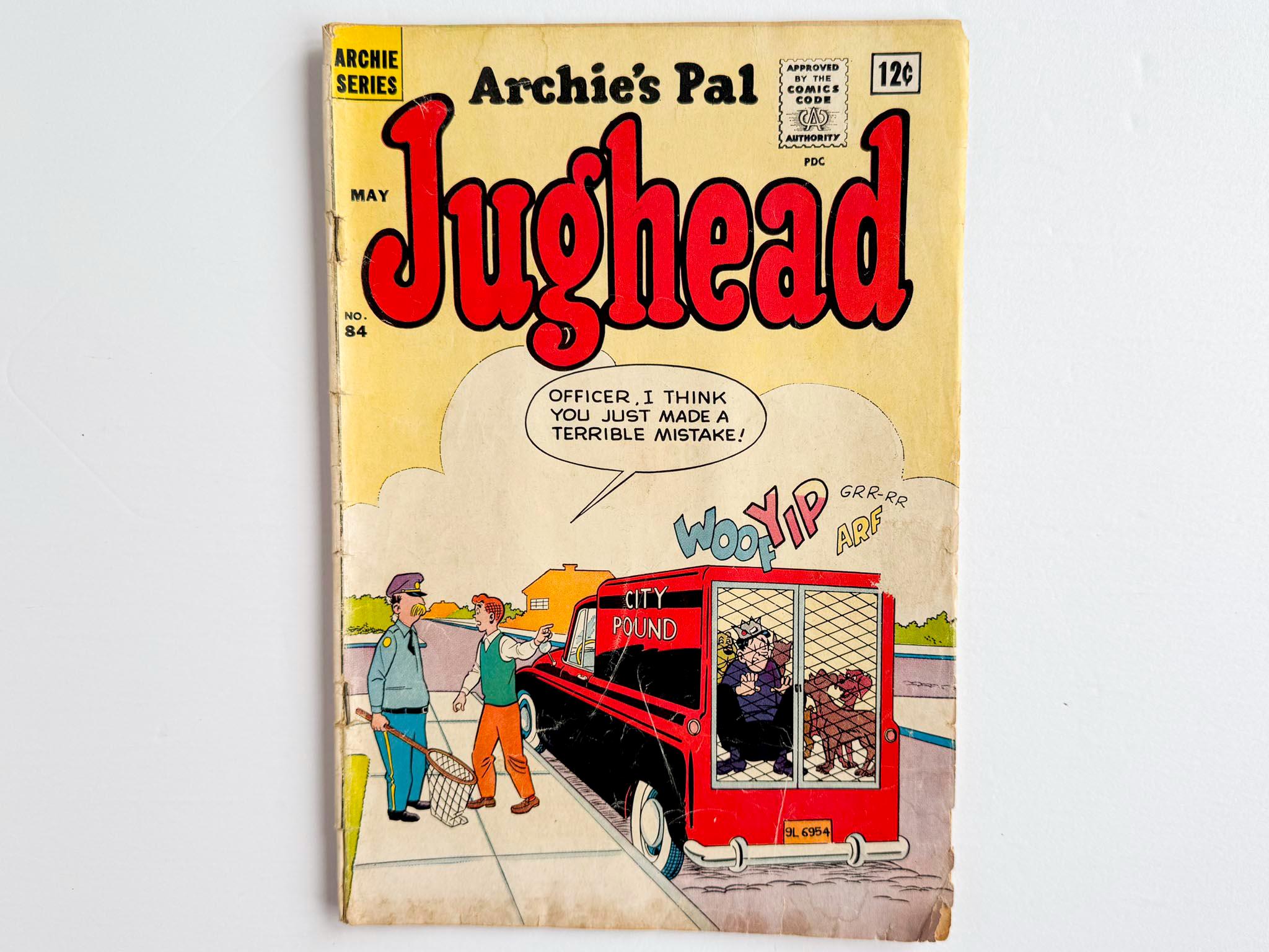 Archie's Pal Jughead Silver Age Comic Book No. 84, May 1962
