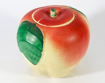 Apple Cookie Jar | Etsy