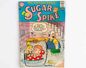 RARE Vintage ""Sugar and Spike Big Urlaubsheft""" Superman DC National Comics Nr. 48, Comic-Buch von 1963