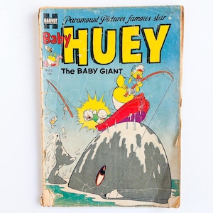 Vintage &quot;Baby Huey, The Baby Giant&quot; Harvey Comics #10, August, 1954 - Golden Age Comic Book