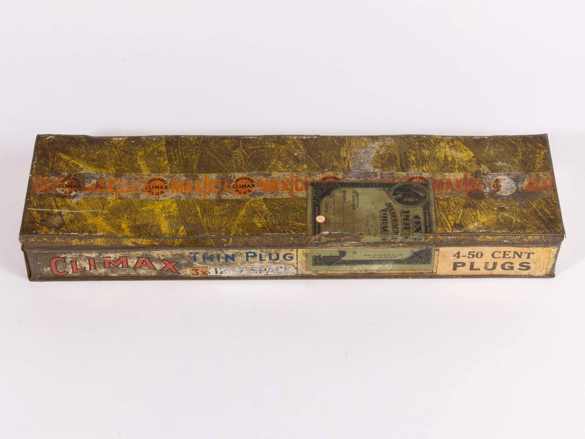 Climax Tobacco Tin