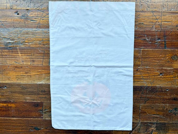 Vintage Happy Halloween Hand Stitched Large Treat Bag / Banner / Pillowcase View 3