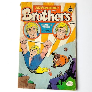 Vintage "Adventures with the Brothers" 1979 Comic Book - Collectible Al Hartley Spire Comics