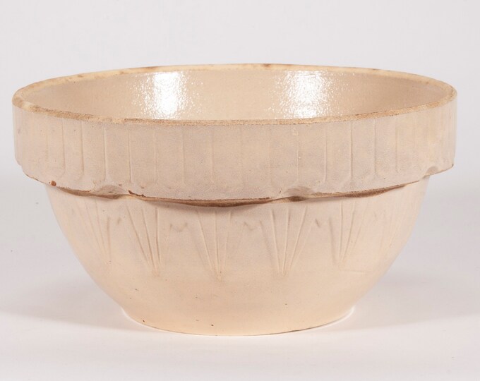 Vintage Large Pottery Mixing Bowl Made in USA 10 1/2 Etsy