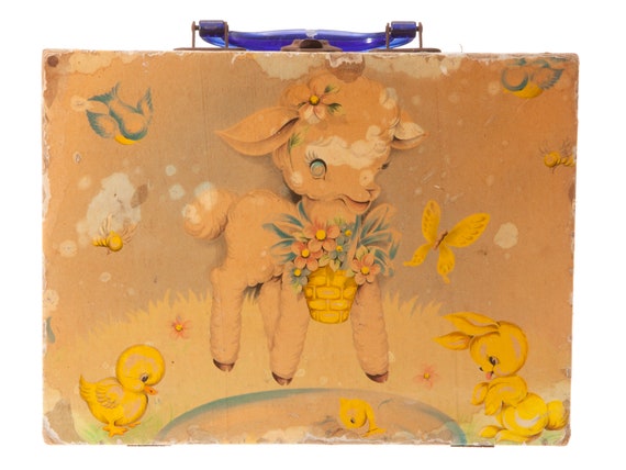 Mini Tissue Case - Vintage Lamb