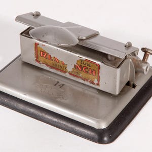 Vintage Rex Two-Hole Paper Punch: Retro Office Decor