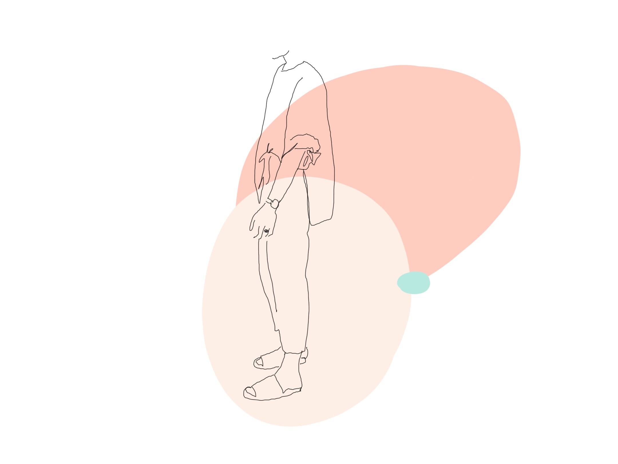 Custom Faceless Line Drawing [digital File] - Etsy