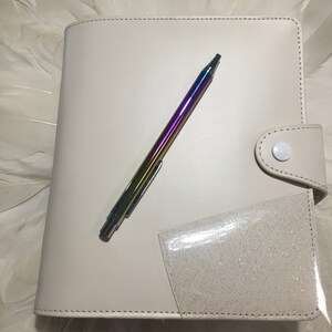 B6 size GLITTER JELLY Dashboard - personalise your ring Planner with this gorgeous accessory