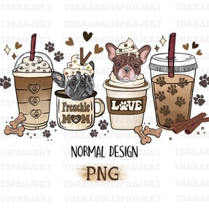 Coffee Paw Dog mama PNG dog mom png Retro Dog mama T-Shirt Png Frenchie mama paw animal Print png paw shirt sublimation  tumbler frenchie