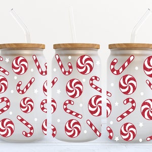 Snowflake Pattern Beer Can Glass  Christmas Glassware – Butler