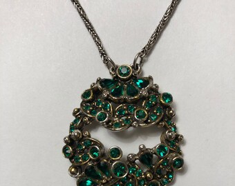 Vintage Hollycraft 1954 Rhinestone 