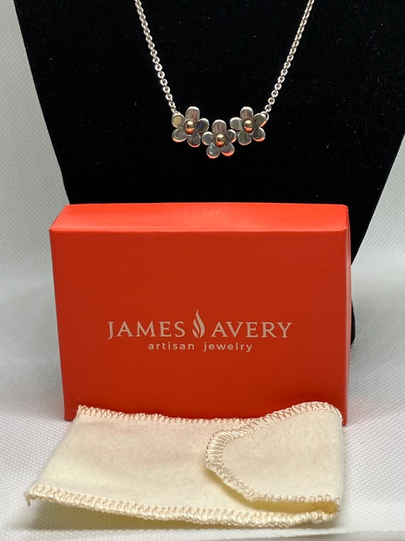 James avery flower necklace discount