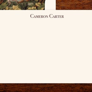 Custom Stationery Personalized | Set of 10 Note Cards With Lined ...