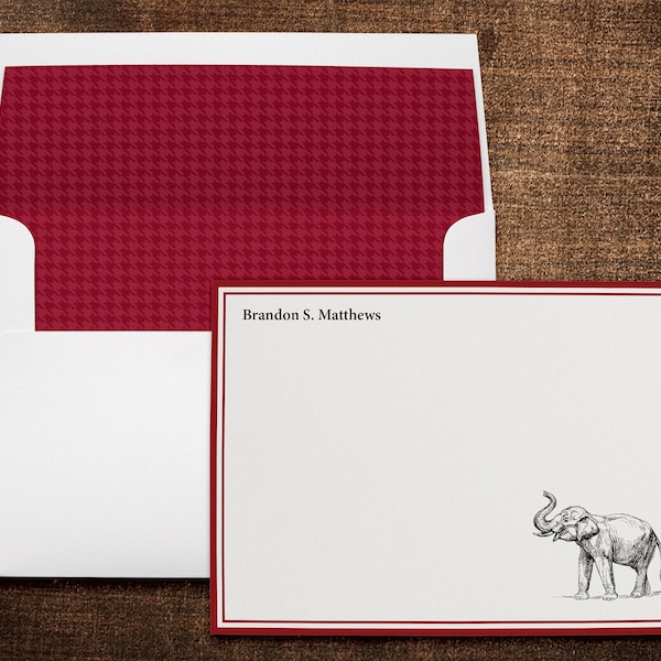 Houndstooth Elephant Etsy