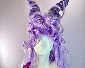 Horned fae headpiece