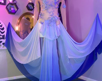 Blue fairy gown