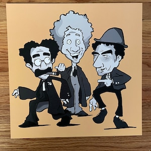 Marx Brothers Fan Art Print