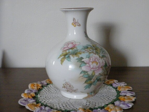 Gorgeous Vintage Shibata Large Size Flower Vase Etsy