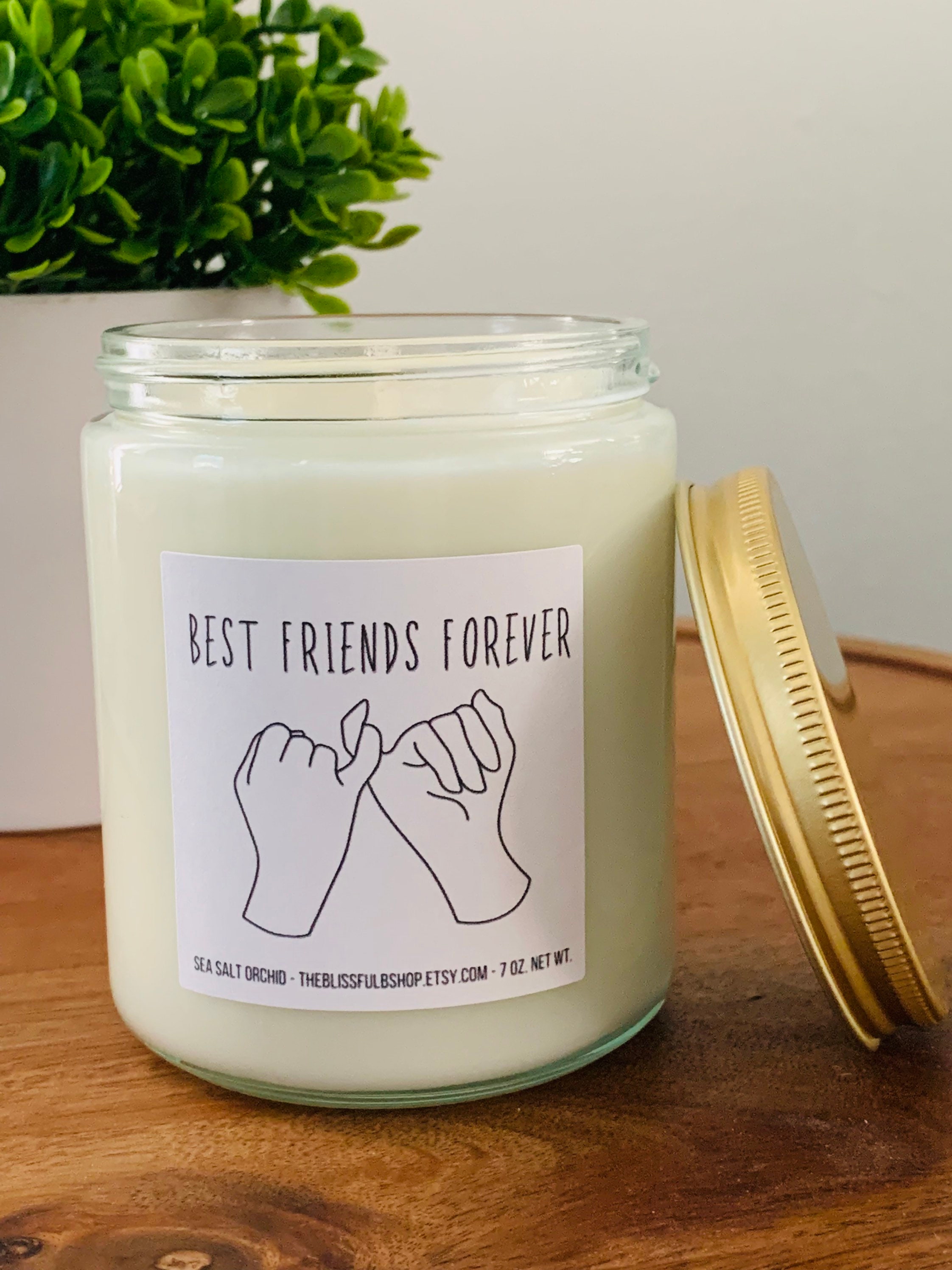 Best Friends Forever Candle Pinkie Promise Friends Candle Etsy