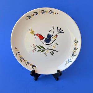 1950&#39;s Homer Laughlin &#39;Rhythm American Provincial&#39; Collectible Luncheon Plate