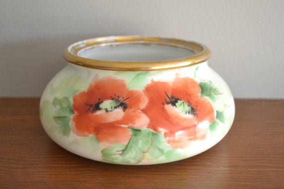 Buy Imperial Crown PSL Austria - Porcelain Tobacco Jar/covered Jar -  Handpainted Online in India