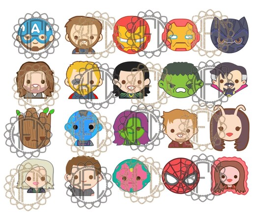chibi avengers infinity war