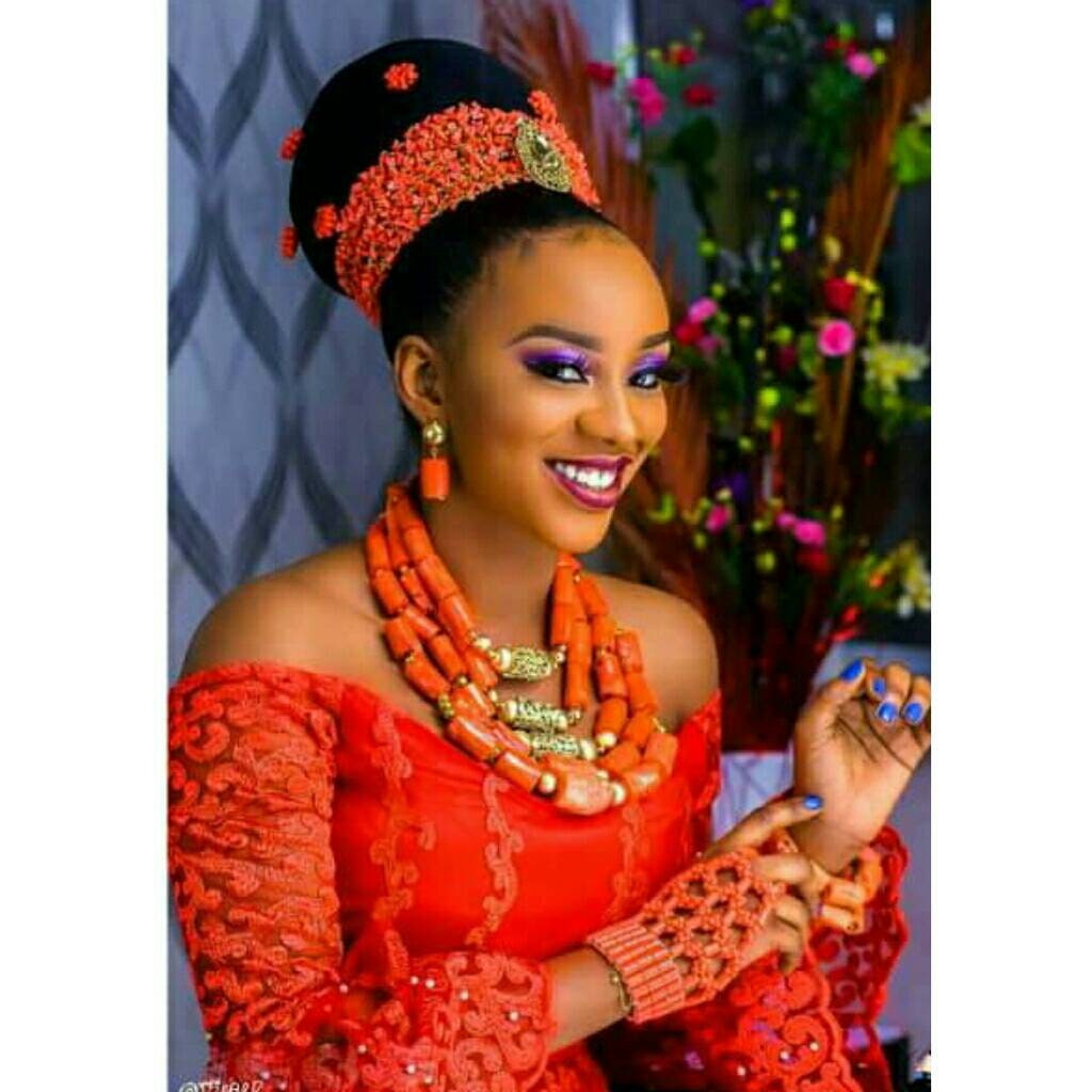 African Wedding Original Coral Beads ...