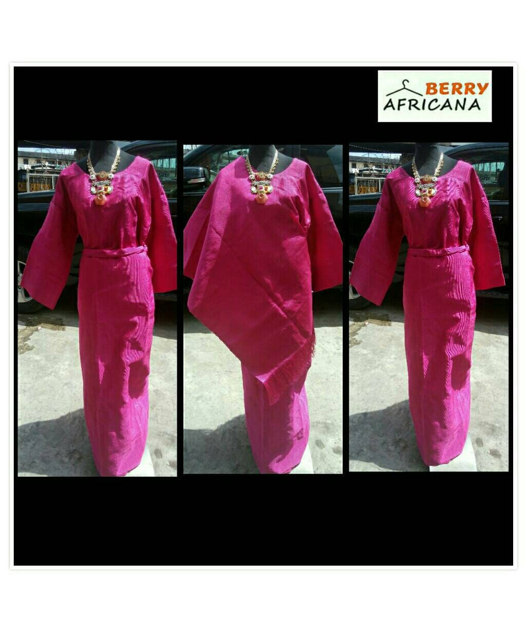 Plain Aso-oke Gele Headgear,ipele Shoulder Gear,aso-oke Iro & Buba for ...