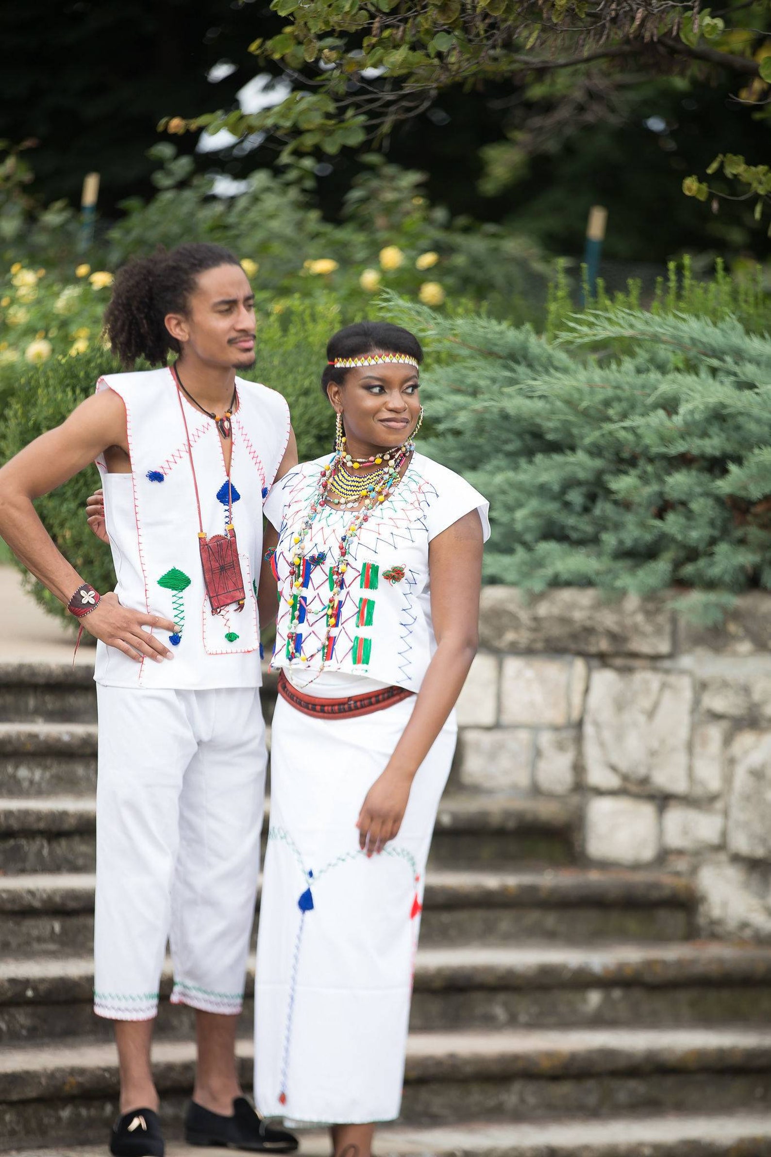 Fulani/hausa Couple's Outfit With Accessories for African Etsy