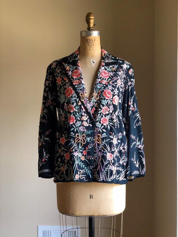 Vintage Chinese Hand Embroidered Jacket