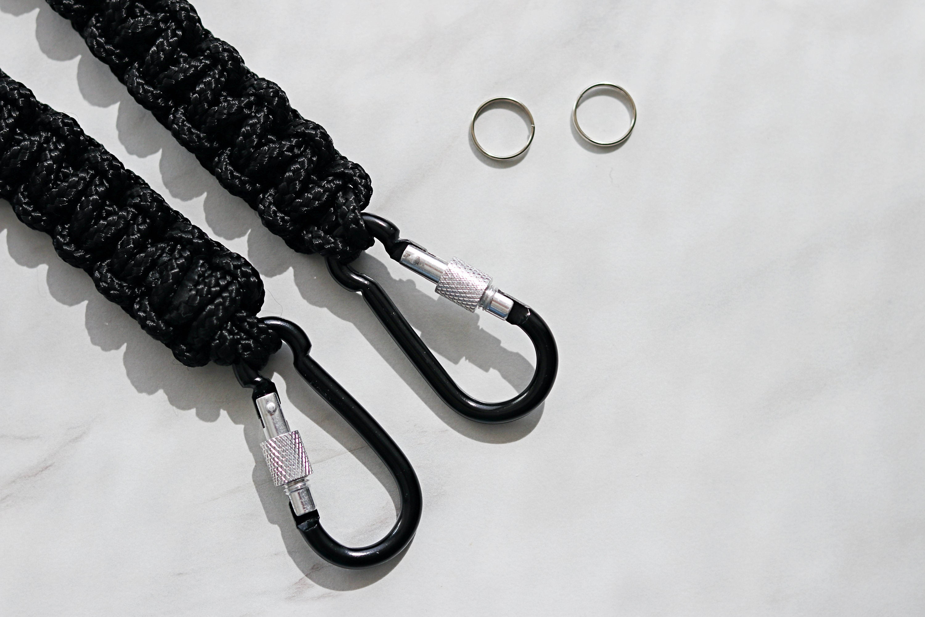 Macrame Rope Camera Strap: Braided DSLR Strap With Carabiners - Etsy
