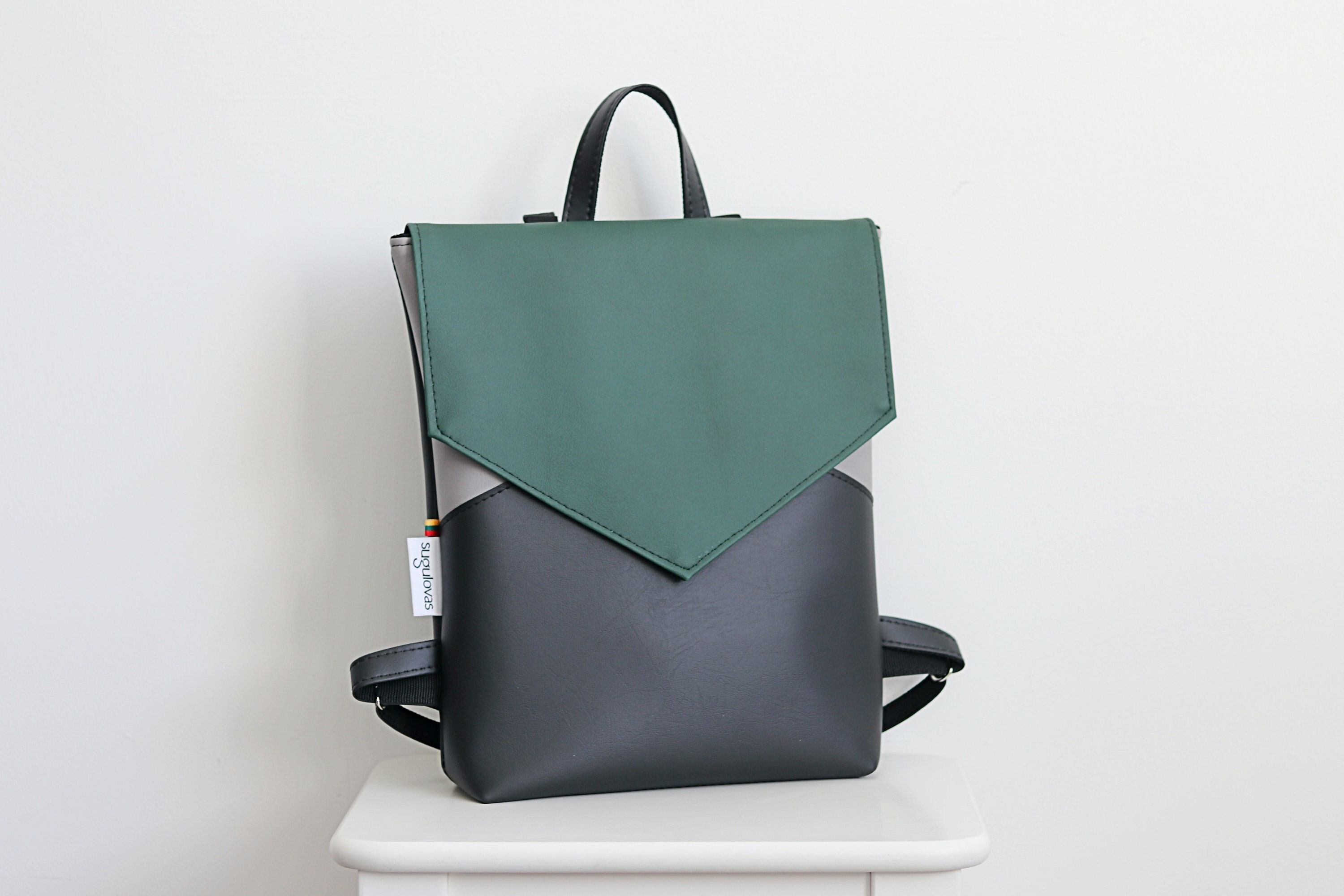 Borsa porta computer portatile in pelle vegana personalizzata Borsa porta computer portatile in pelle vegana personalizzata