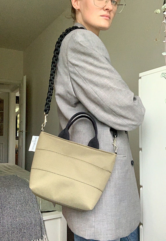 Shoulder Strap for Bag - Small Purse with Shoulder Strap Black -SINBONO