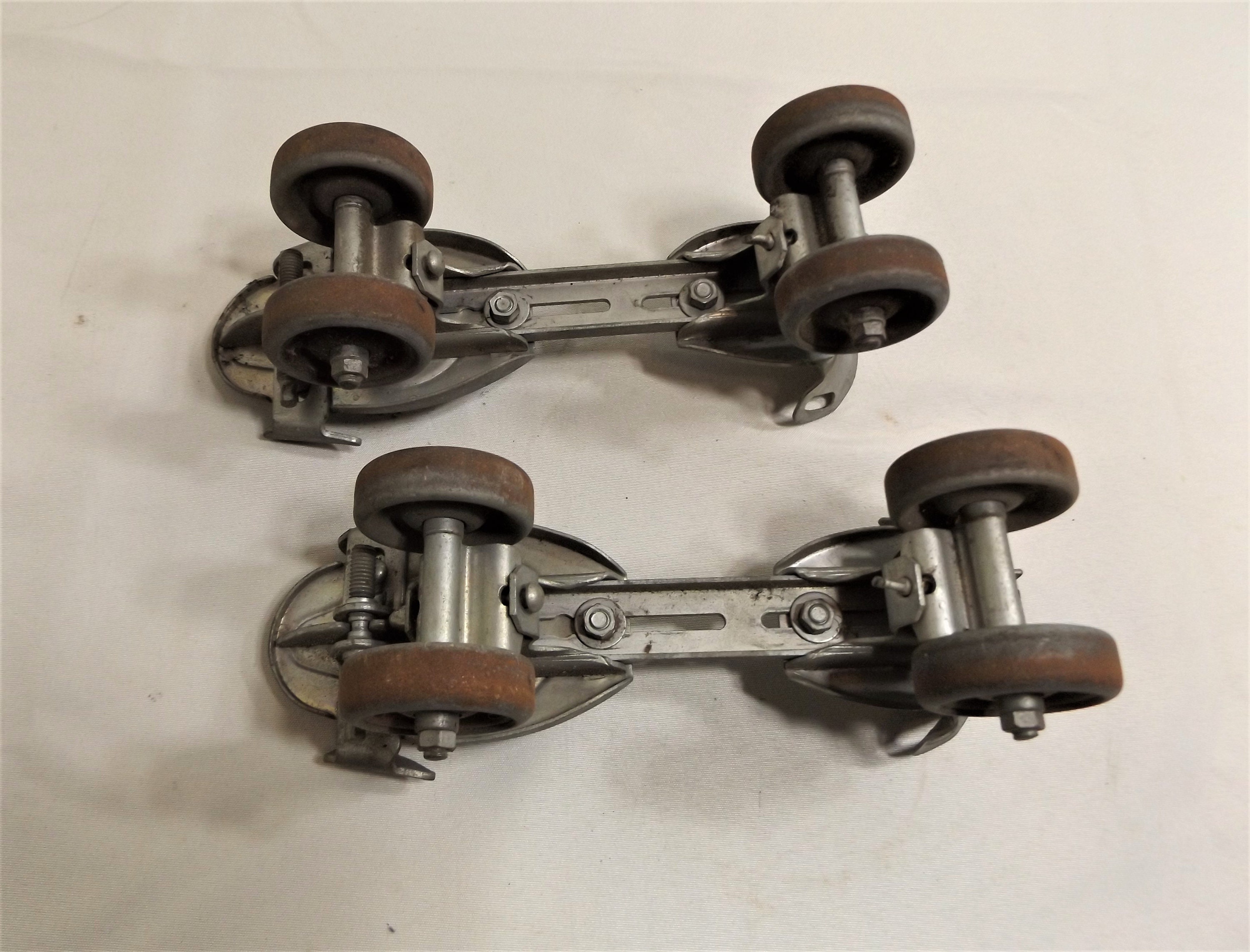 Vintage Hustler Speed King Metal Clamp On Roller Skates Etsy