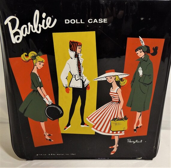 1961 barbie doll case