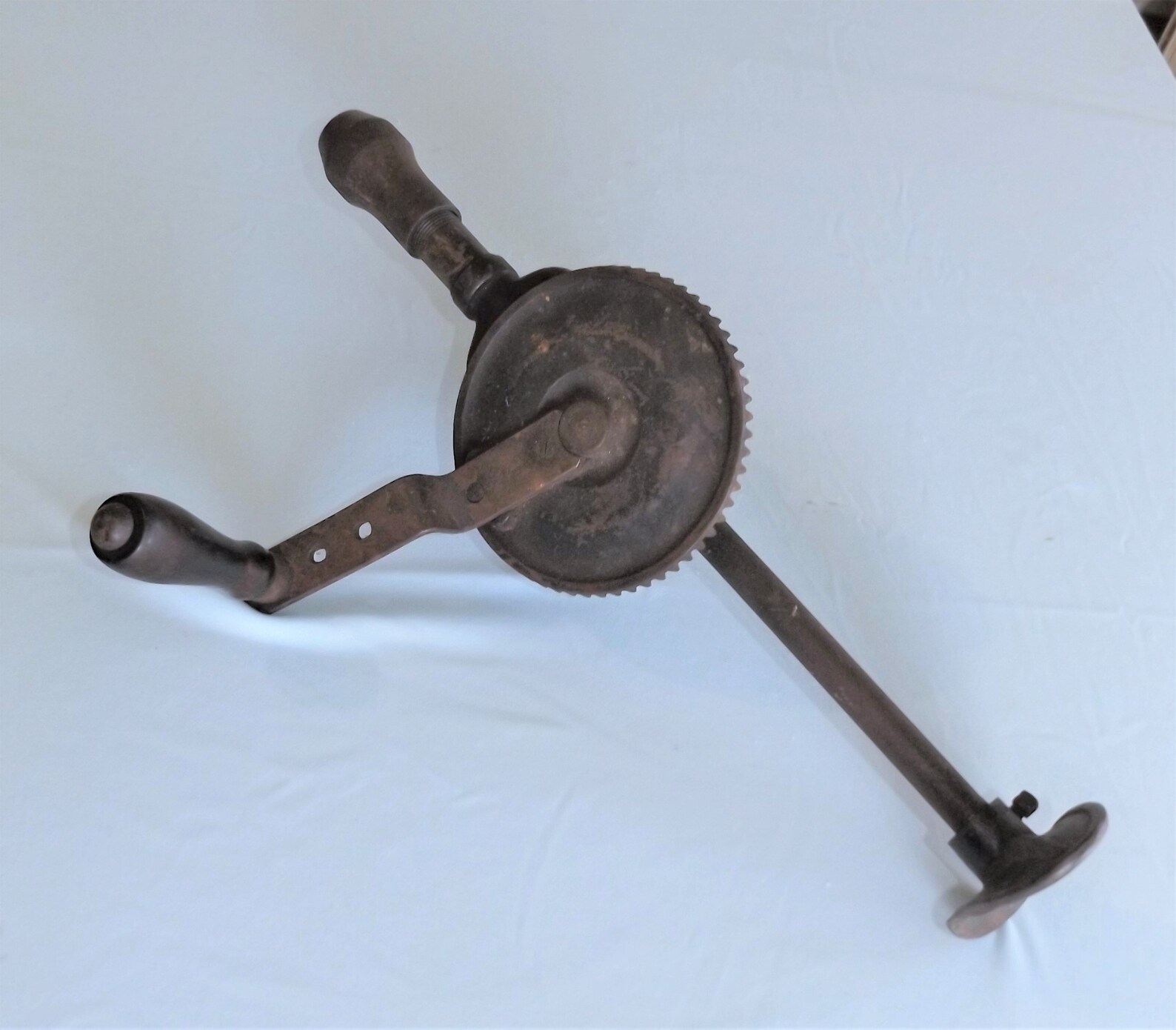 Vintage Hand Crank Shoulder Drill Victor No. 744 Breast Plate Etsy