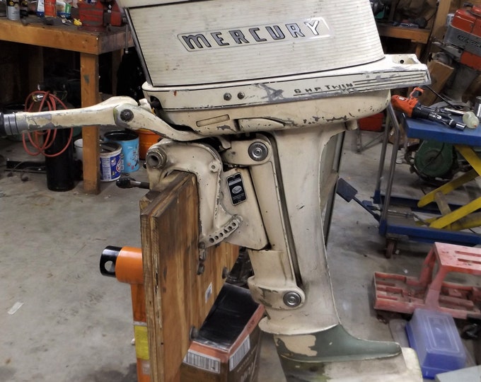 6 HP Mercury Outboard Merc 60 Outboard Motor 1962 Etsy