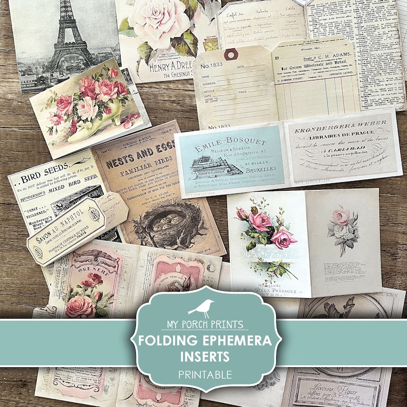 Journal Folding Pages - Etsy