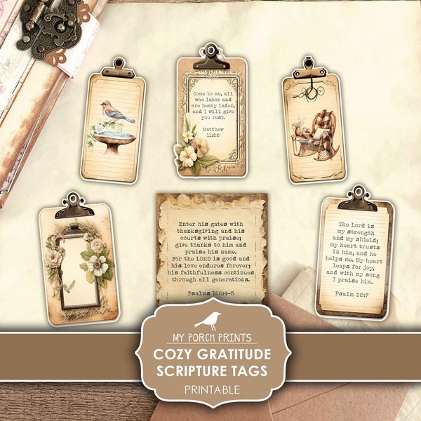 Scripture Tags - Etsy