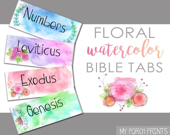 printable bible tabs etsy