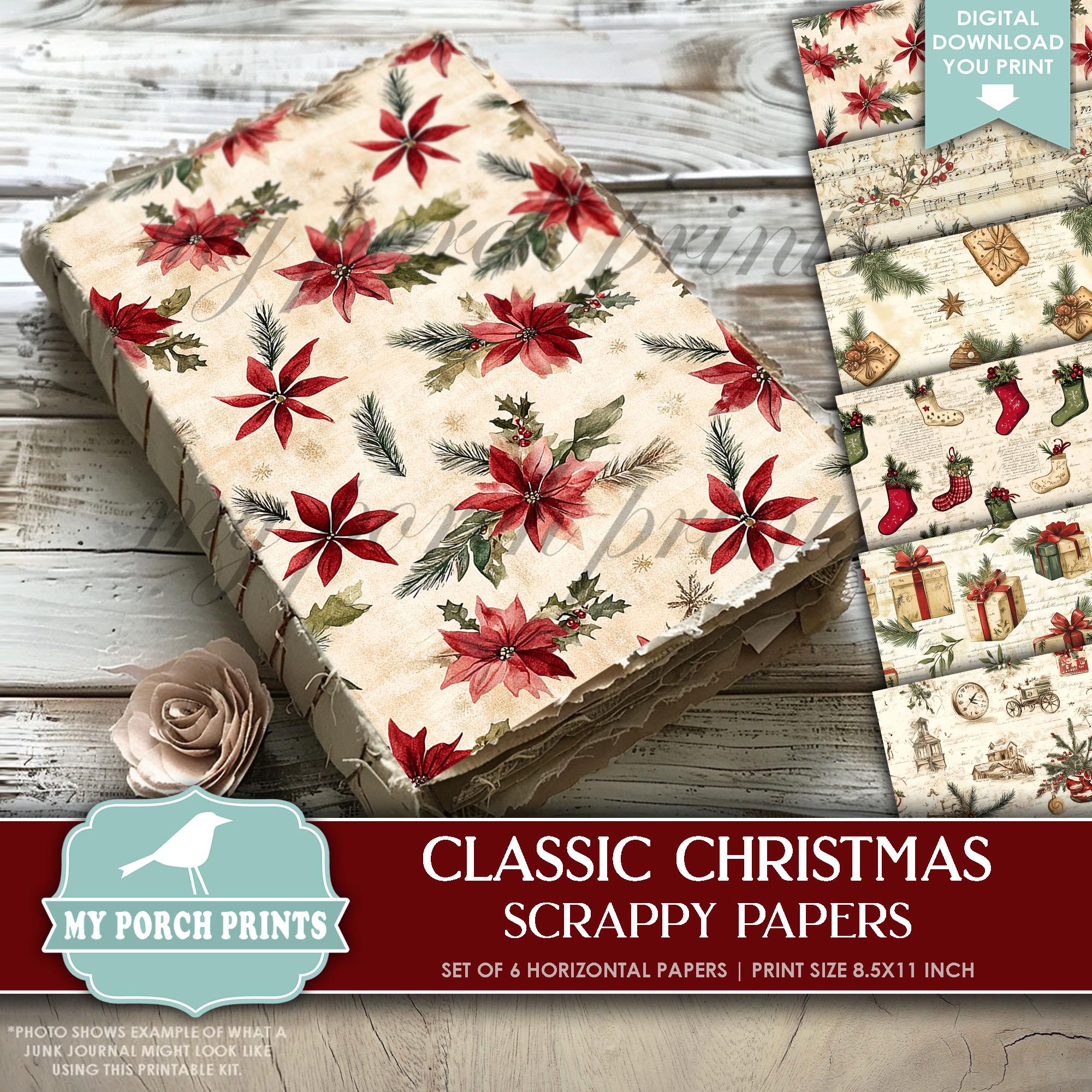 Christmas Junk Journal - Etsy