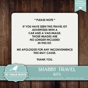 Shabby Travel Mini Books, Junk Journal, Vacation, Miniature, Book, Road Trip, Holiday, Suitcase, My Porch Prints Printable Digital Download image 7