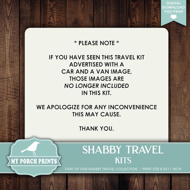 Shabby Travel Mini Books, Junk Journal, Vacation, Miniature, Book, Road Trip, Holiday, Suitcase, My Porch Prints Printable Digital Download image 7