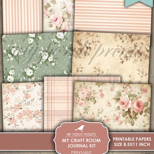 My Craft Room Junk Journal Kit, Home Office, Supplies, Art, Sewing ...