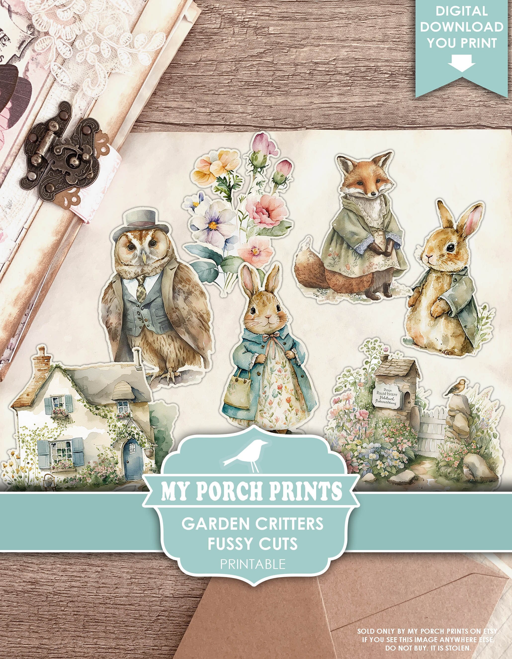 The Sticker Garden - Etsy