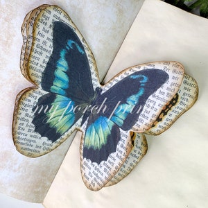 Junk Journal, Insert, 3D, Butterfly, Craft Kit, Book Page, Dimensional, Pop Up, Printable, My Porch Prints, Digi Kit, Digital Download image 5