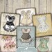Vintage Corset Cards, junk journal ephemera, Valentine, sewing, button card, junk journal kit, scrapbook, steampunk, dress form, printable
