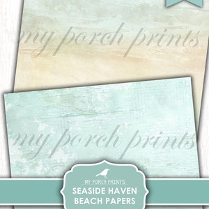 Junk Journal, Papers, Seaside, Haven, Beach, Vacation, Hawaii, Coast ...