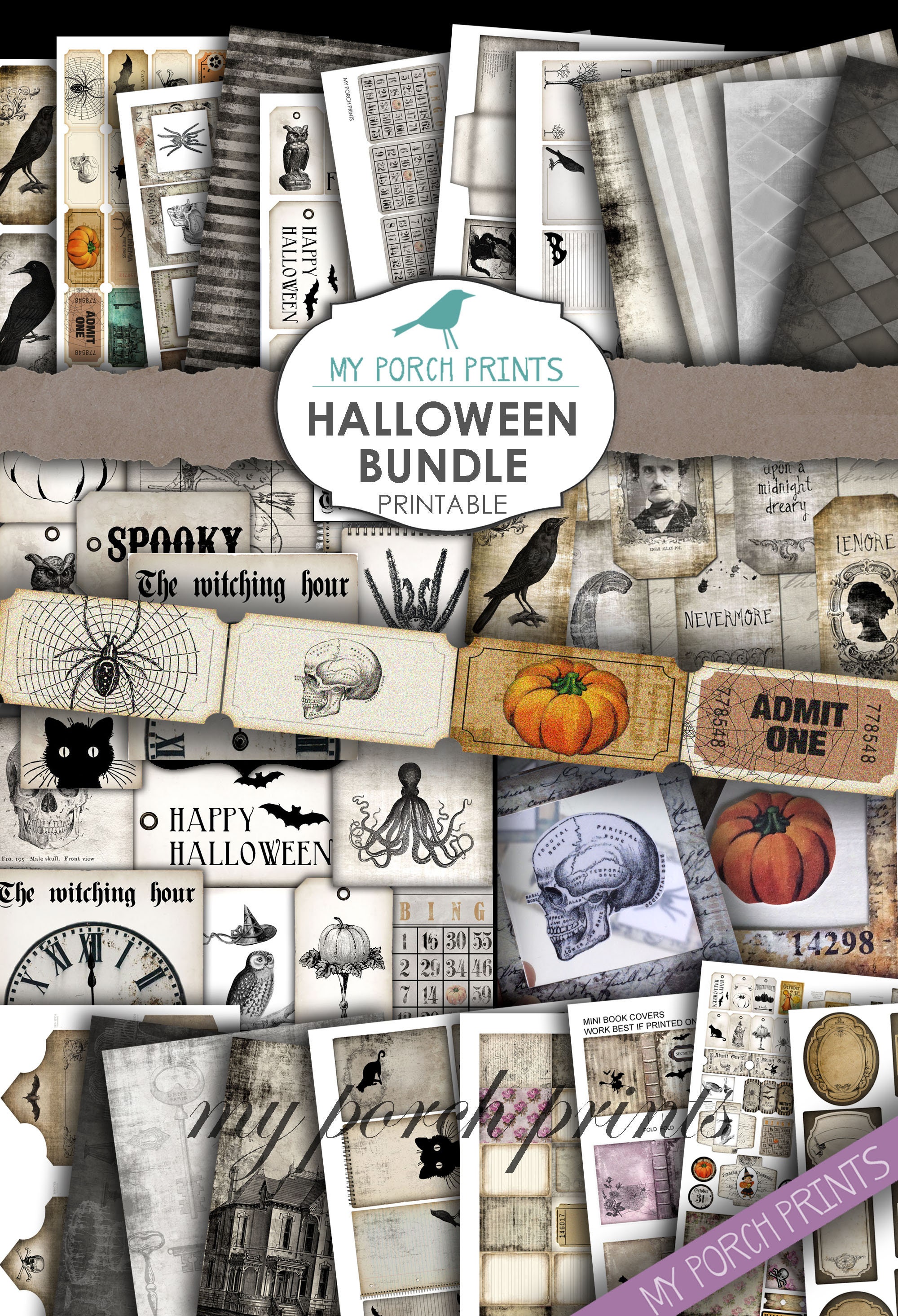 Halloween Scary Haunted Junk Journal Scrapbook Www mimaricizimofisi halloween-scary-haunted-junk-journal-scrapbook-www-mimaricizimofisi