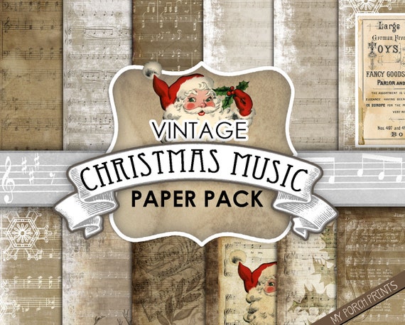 Vintage Christmas Fold-out Photo Album*Victorian Design*Pocket